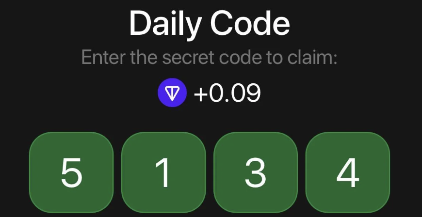 TonHash Daily Secret Code 28 June 2025